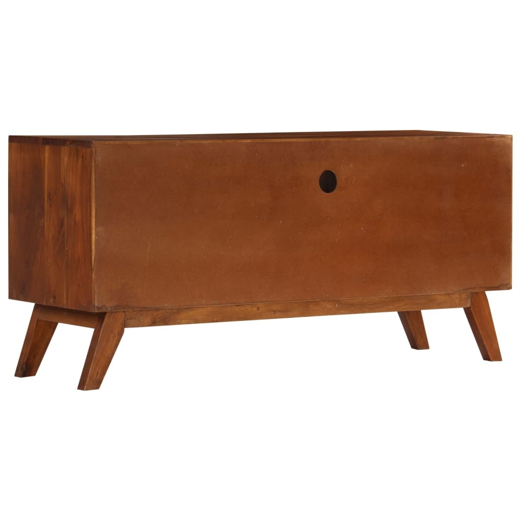 TV Cabinet With 3 Drawers 43.3"x13.7"x19.6"-thumbmail-1