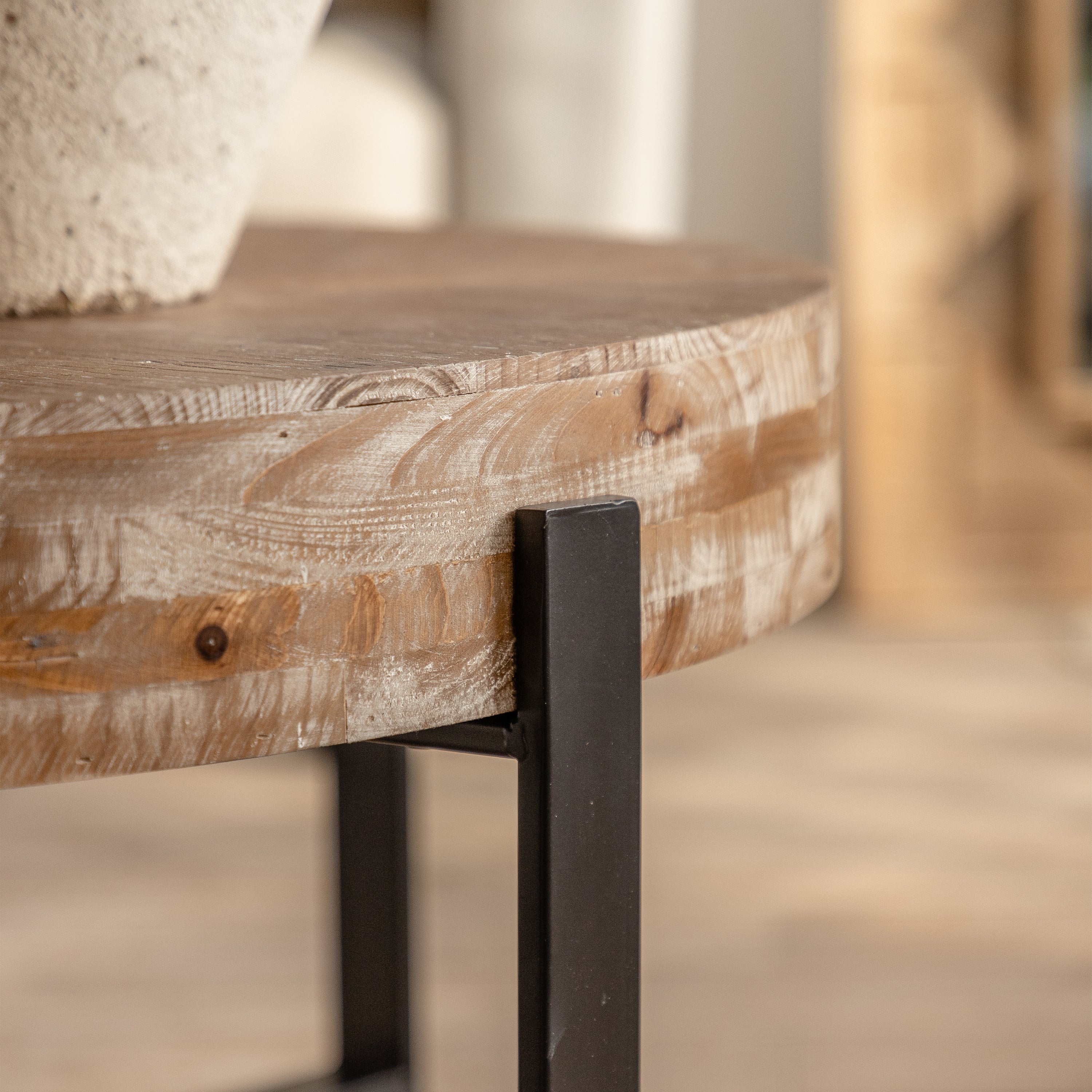 Modern Retro Splicing Round Coffee Table-thumbmail-3