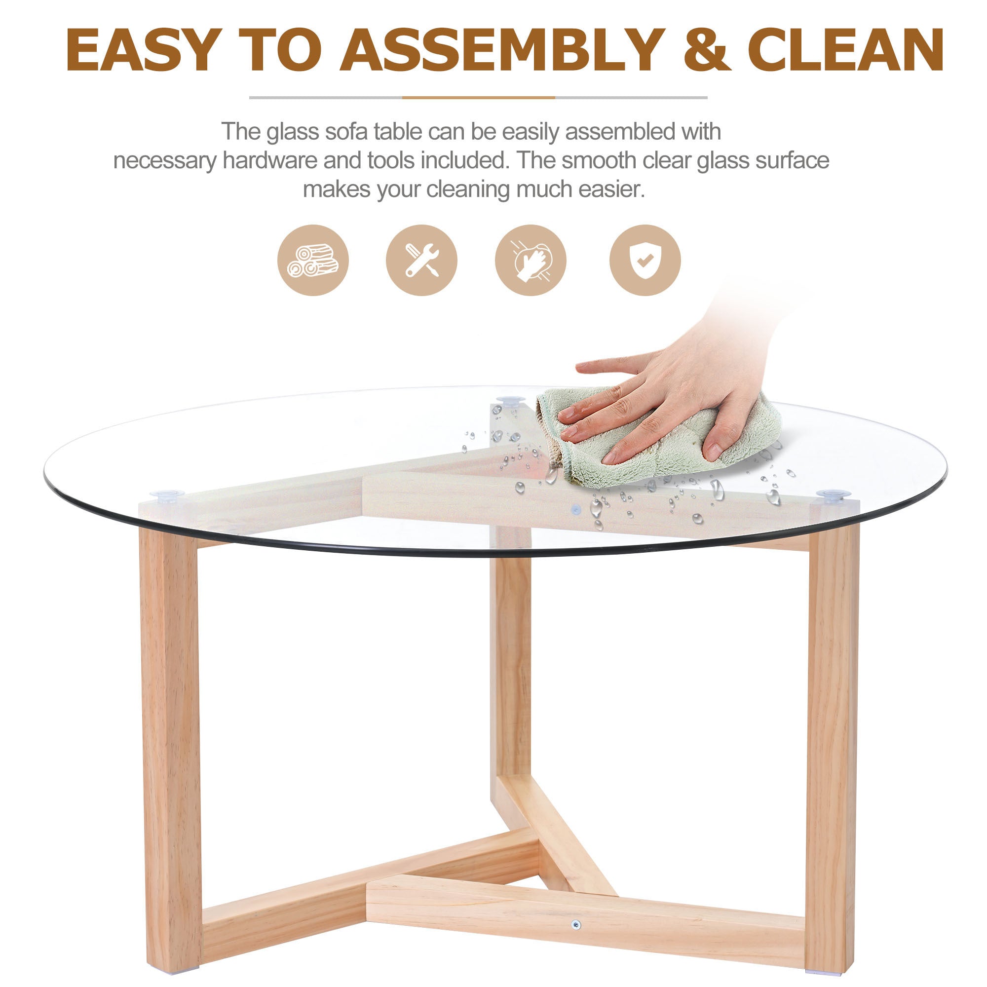 Round Glass Modern Coffee Table-thumbmail-4