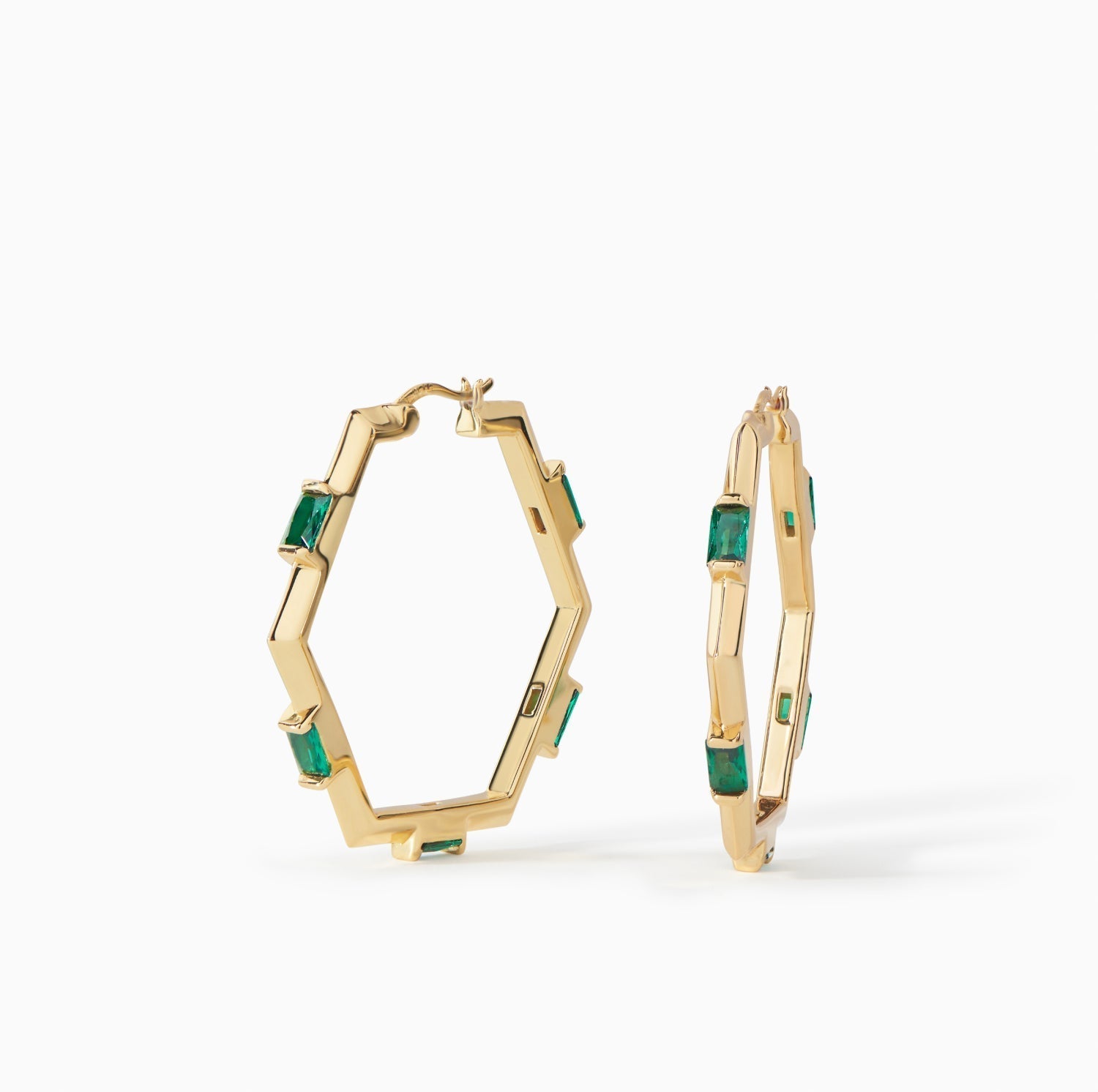 The Claire Hoop Earrings - Medium-thumbmail-6