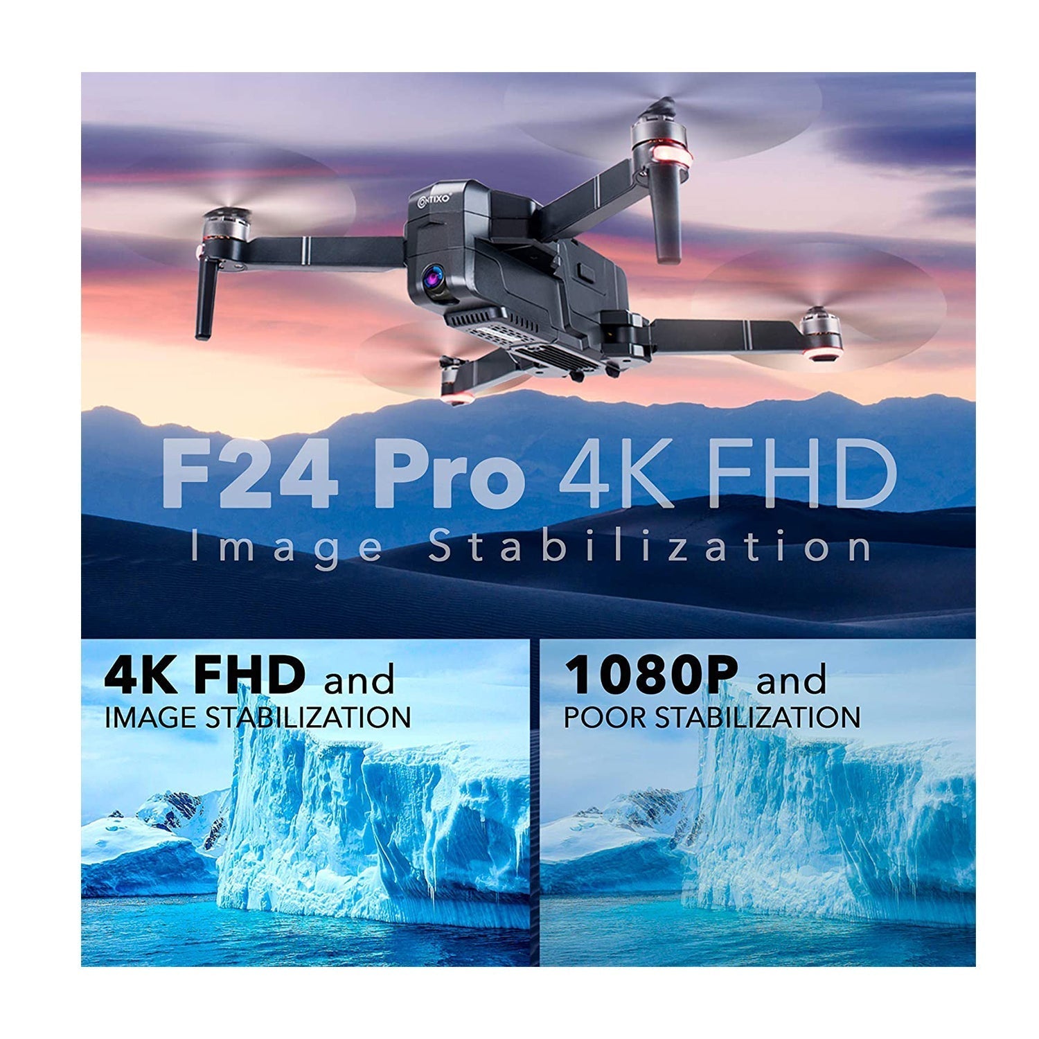 Contixo F24 Pro Drone With 4K Camera-thumbmail-4