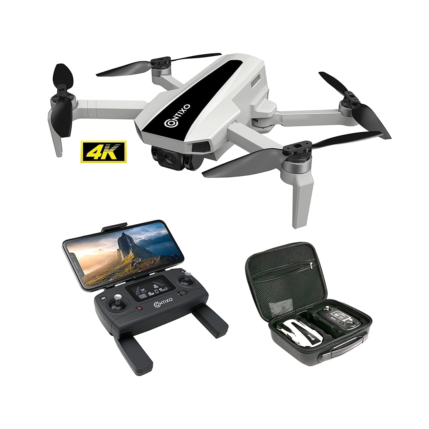 Contixo F31 Pocket Drone With 4k Camera-thumbmail-1