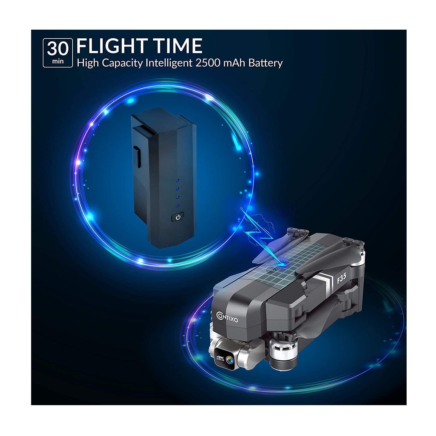 Contixo F35 GPS Drone With 4K UHD Camera-thumbmail-4