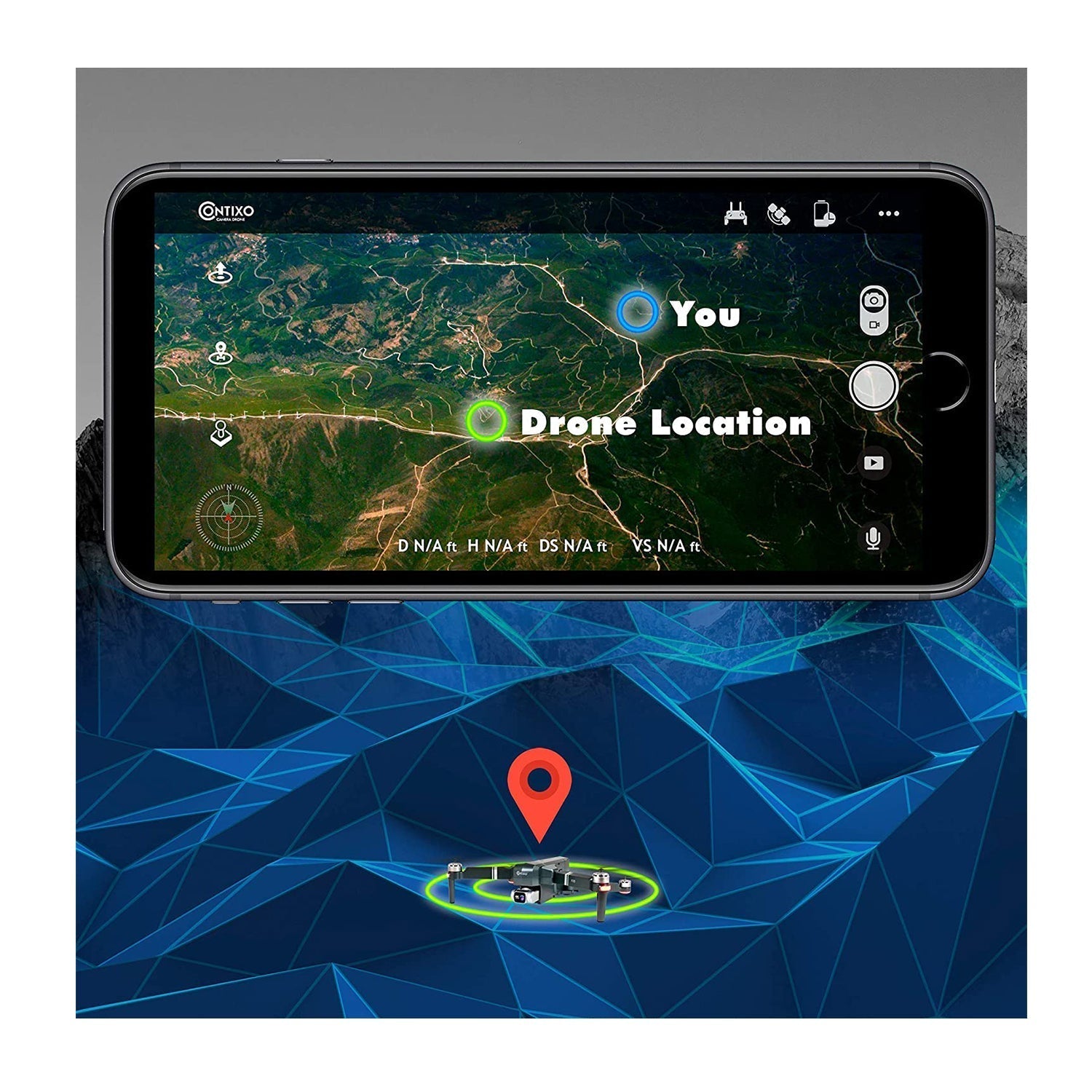 Contixo F35 GPS Drone With 4K UHD Camera-thumbmail-6