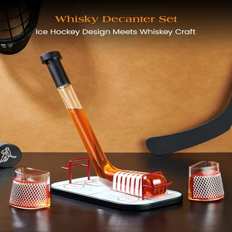 Ice Hockey Whiskey Decanter Set-thumbmail-2