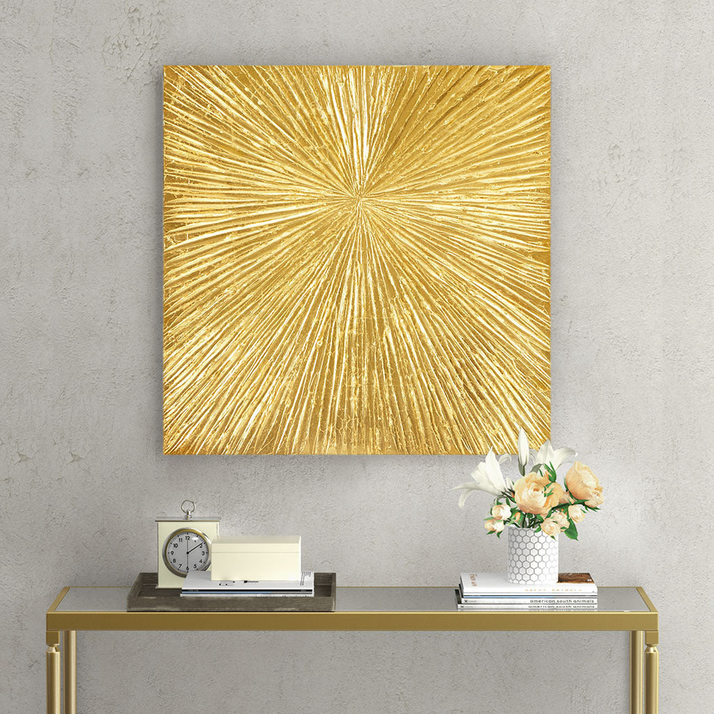 Hand Painted Dimensional Resin Wall Art-thumbmail-2