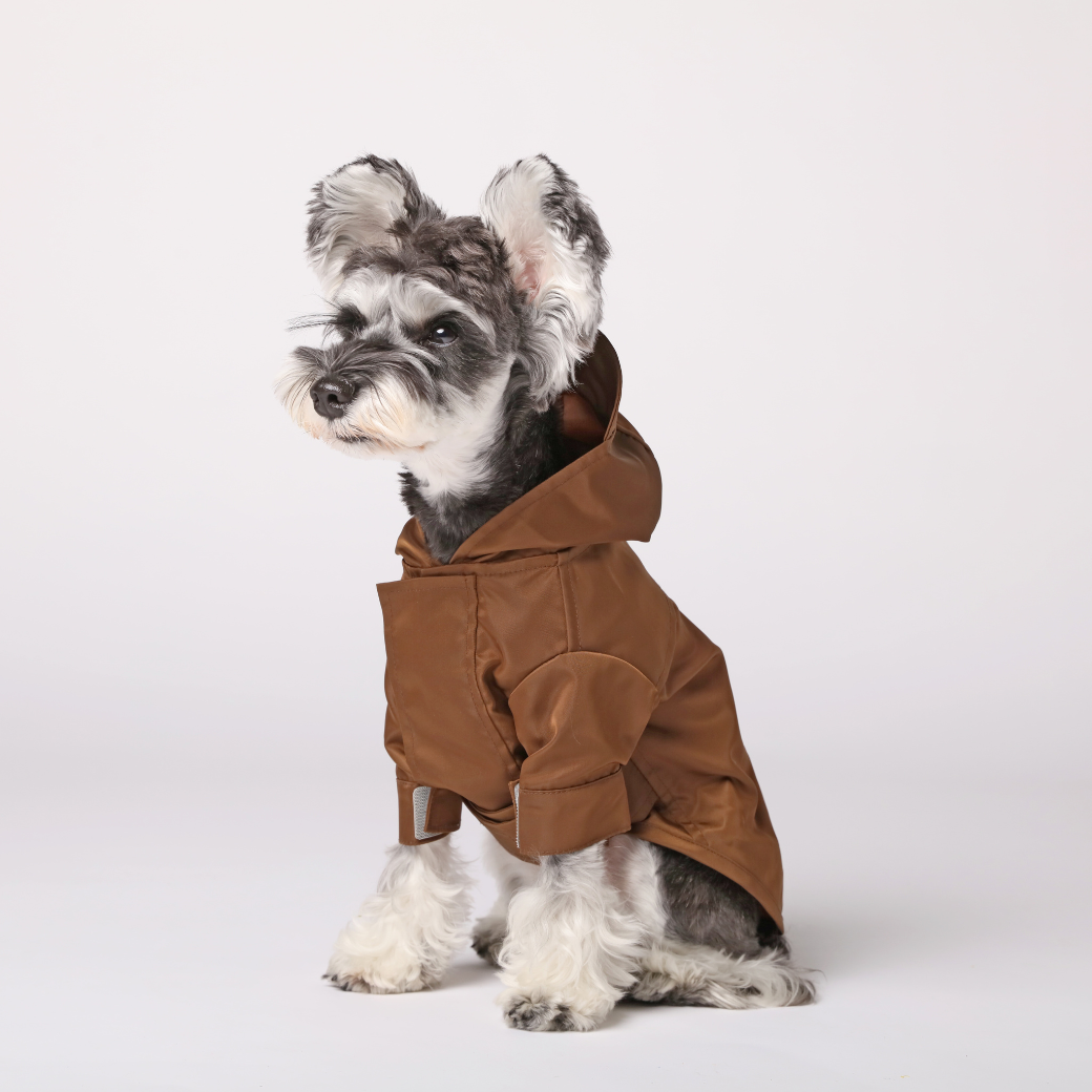 Tribeca Adjustable Velcro Raincoat -  Choco-thumbmail-6