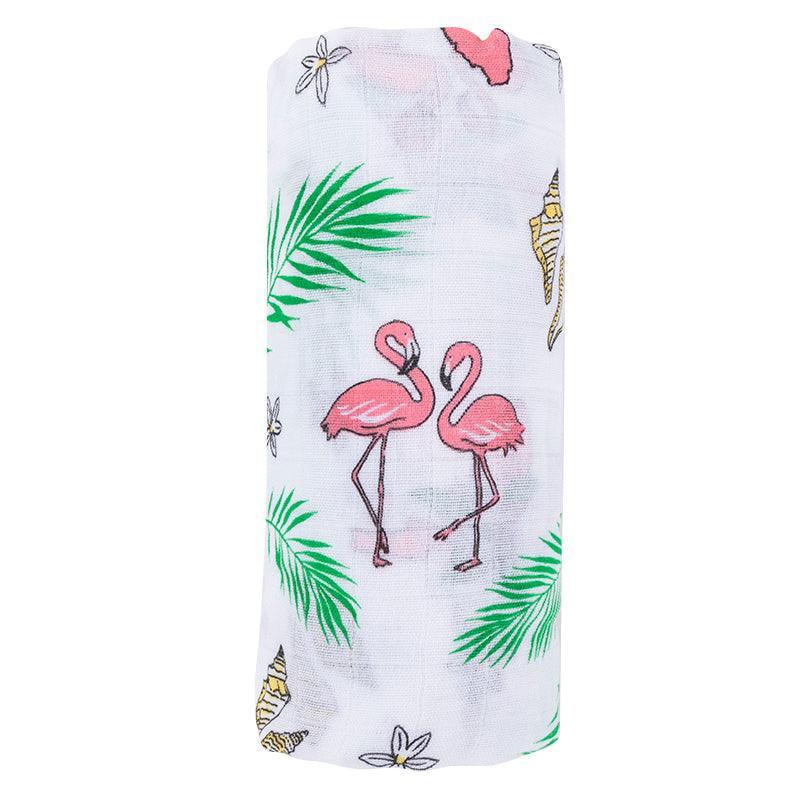 Florida Baby Muslin Swaddle Blanket (Floral)-thumbmail-8