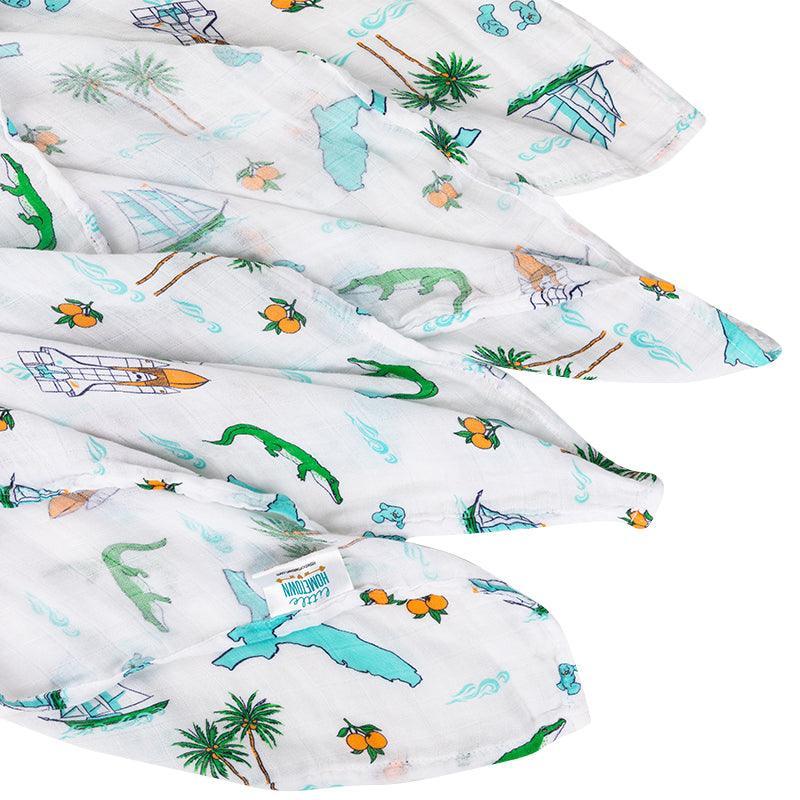 Florida Baby Muslin Swaddle Blanket-thumbmail-3
