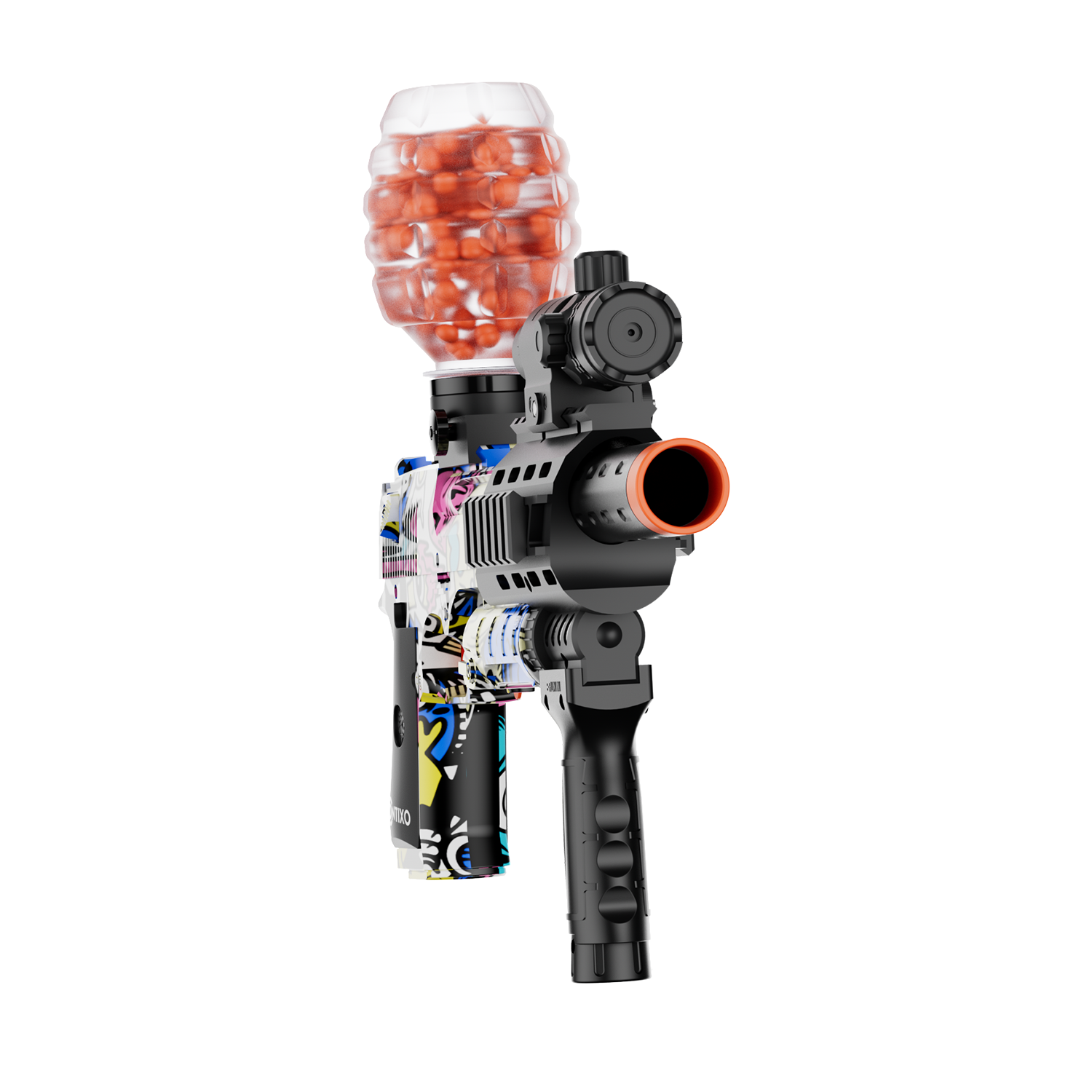 Contixo GB1 Graffiti Automatic Gel Ball Blaster With 30,000 Gel Beads-thumbmail-21
