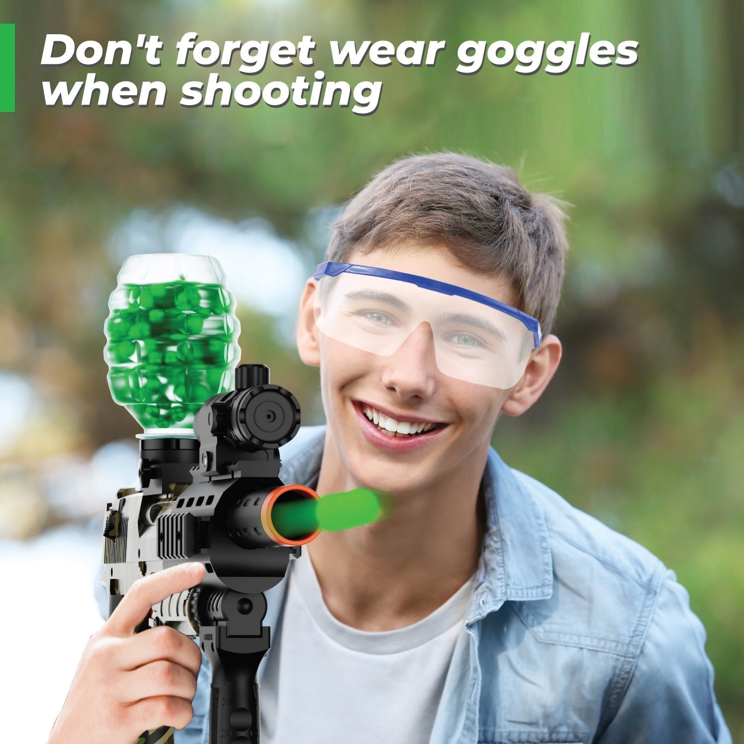 Contixo GB1 Camo Automatic Gel Ball Blaster With 30,000 Gel Beads-thumbmail-9