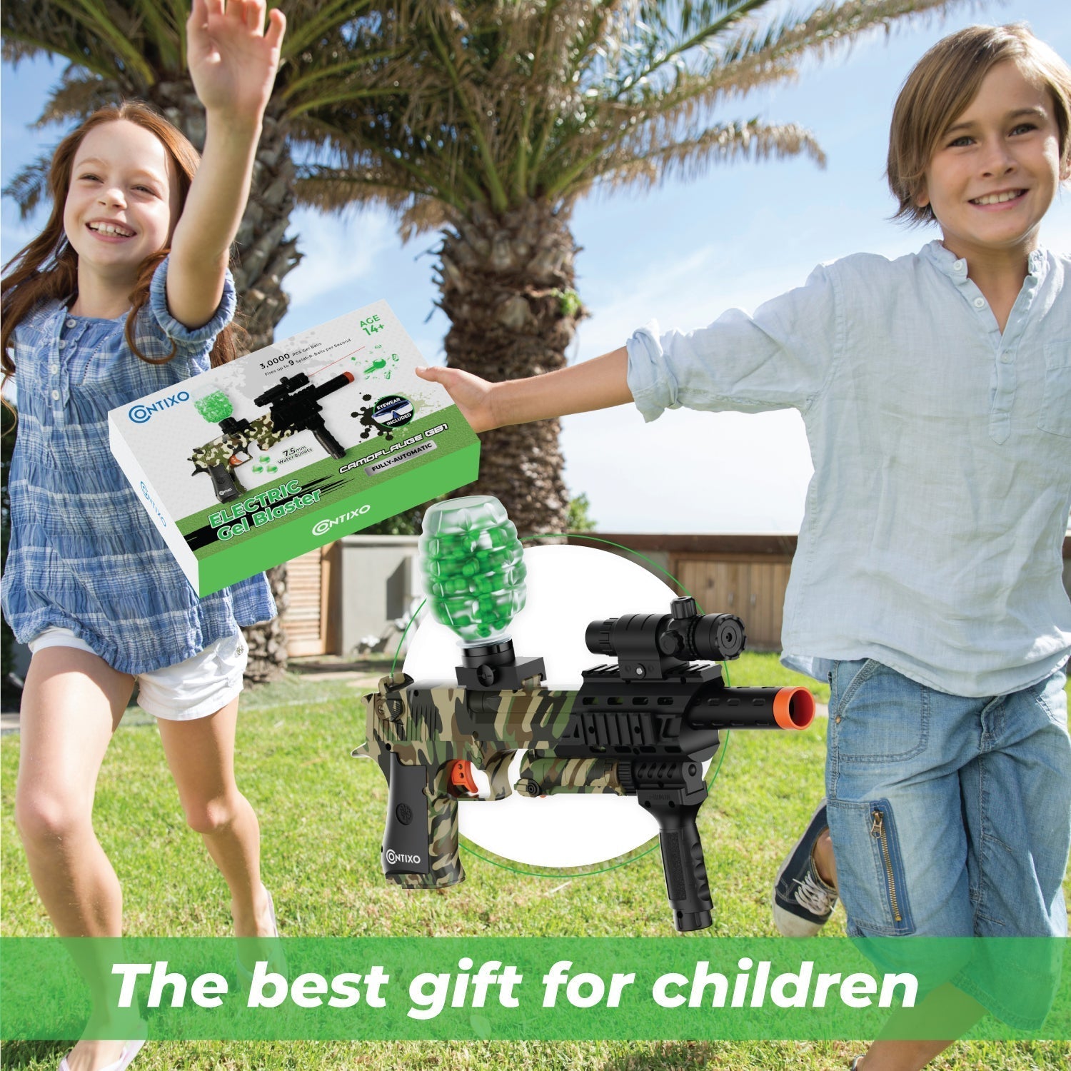Contixo GB1 Camo Automatic Gel Ball Blaster With 30,000 Gel Beads-thumbmail-4