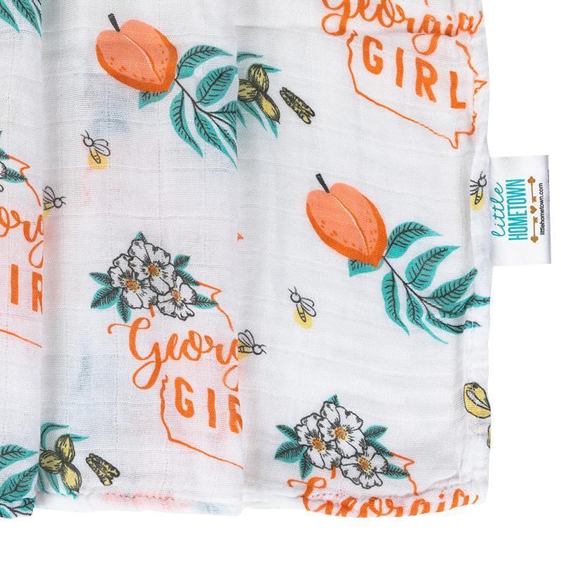 Georgia Girl Baby Muslin Swaddle Blanket-thumbmail-10