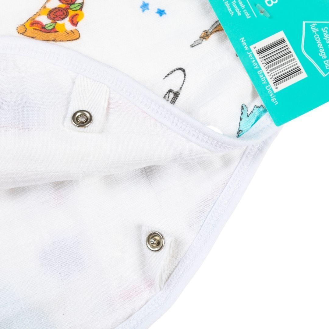 Gift Set: New Jersey Baby Muslin Swaddle Blanket and Burp Cloth/Bib Combo-thumbmail-8