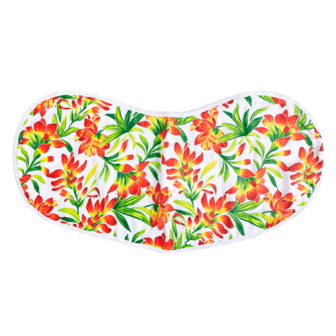 GiftSet: Prairie Fire Baby Muslin Swaddle Blanket and Burp Cloth/Bib Combo-thumbmail-8