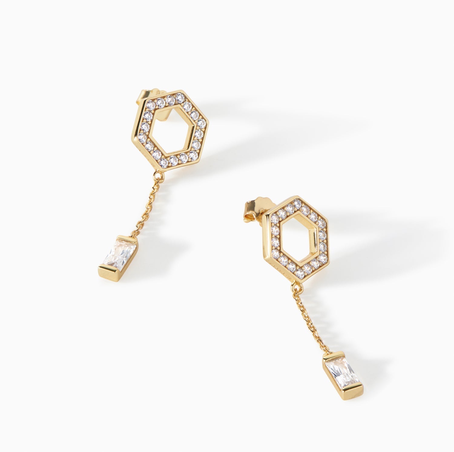 The Tyra Baguette Drop Earrings-thumbmail-5
