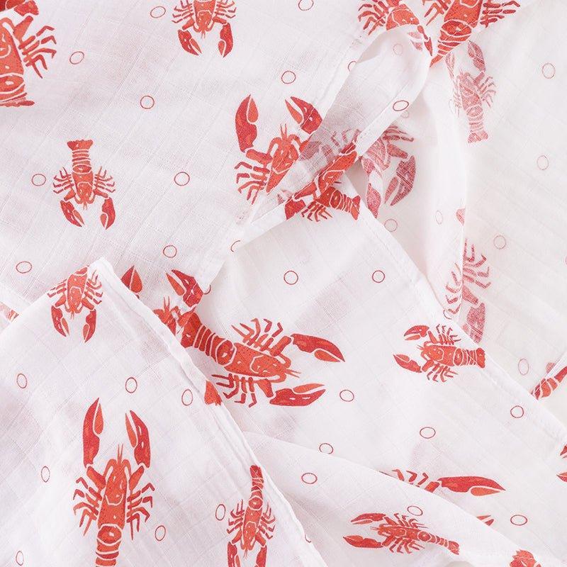 Heads and Tails Baby Muslin Swaddle Receiving Blanket-thumbmail-9