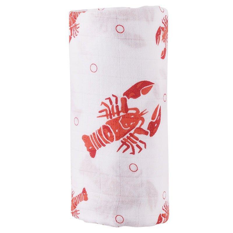 Heads and Tails Baby Muslin Swaddle Receiving Blanket-thumbmail-1