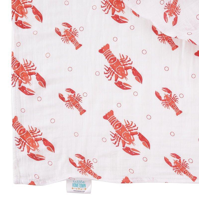 Heads and Tails Baby Muslin Swaddle Receiving Blanket-thumbmail-4