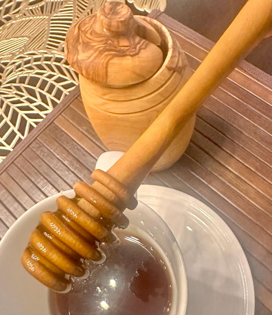 Olive Wood Honey Spoon-thumbmail-2