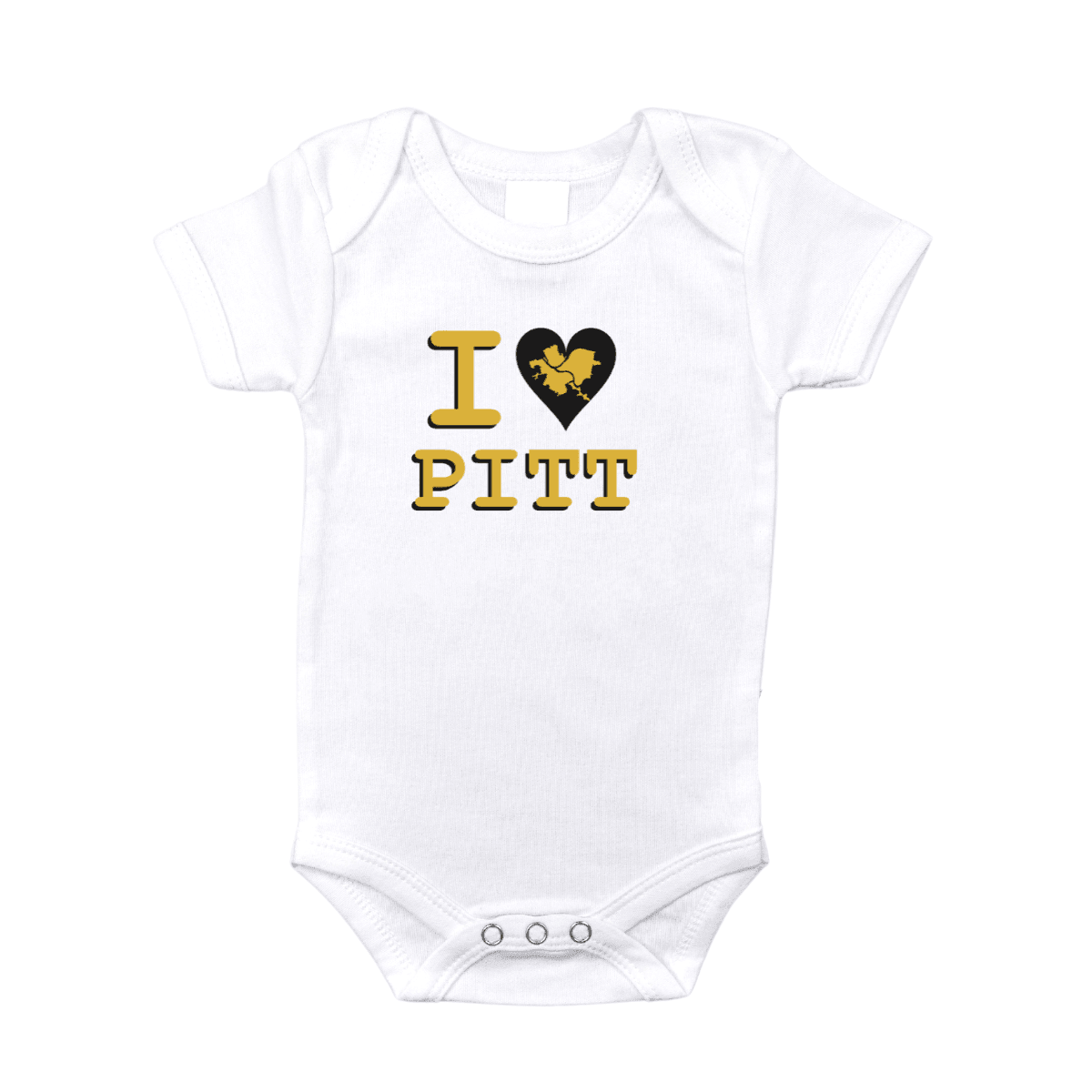 I LOVE PITT Pittsburgh Onesie-thumbmail-1