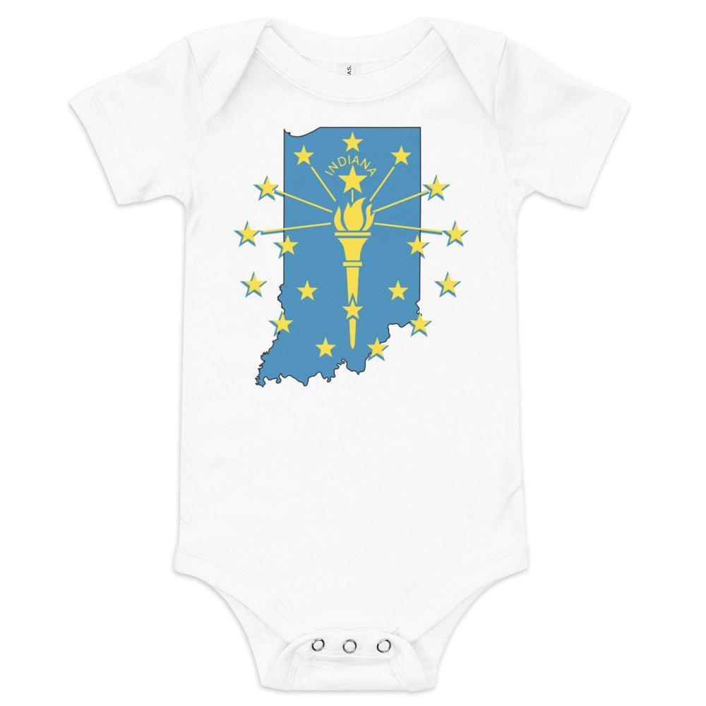 Indiana Baby Short Sleeve Onesie-thumbmail-1