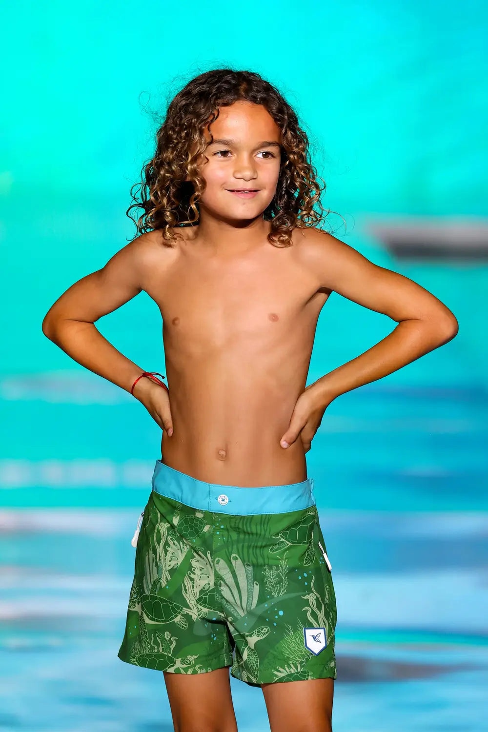 Kids Matching Swim Trunks  | La Tortuga-thumbmail-2
