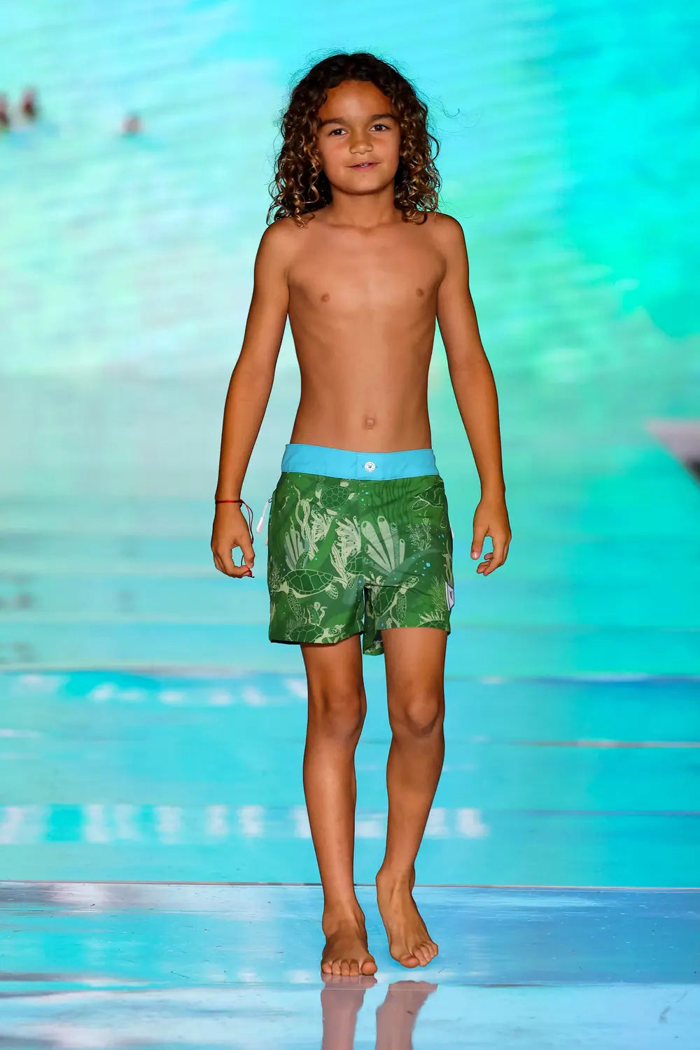 Kids Matching Swim Trunks  | La Tortuga-thumbmail-1