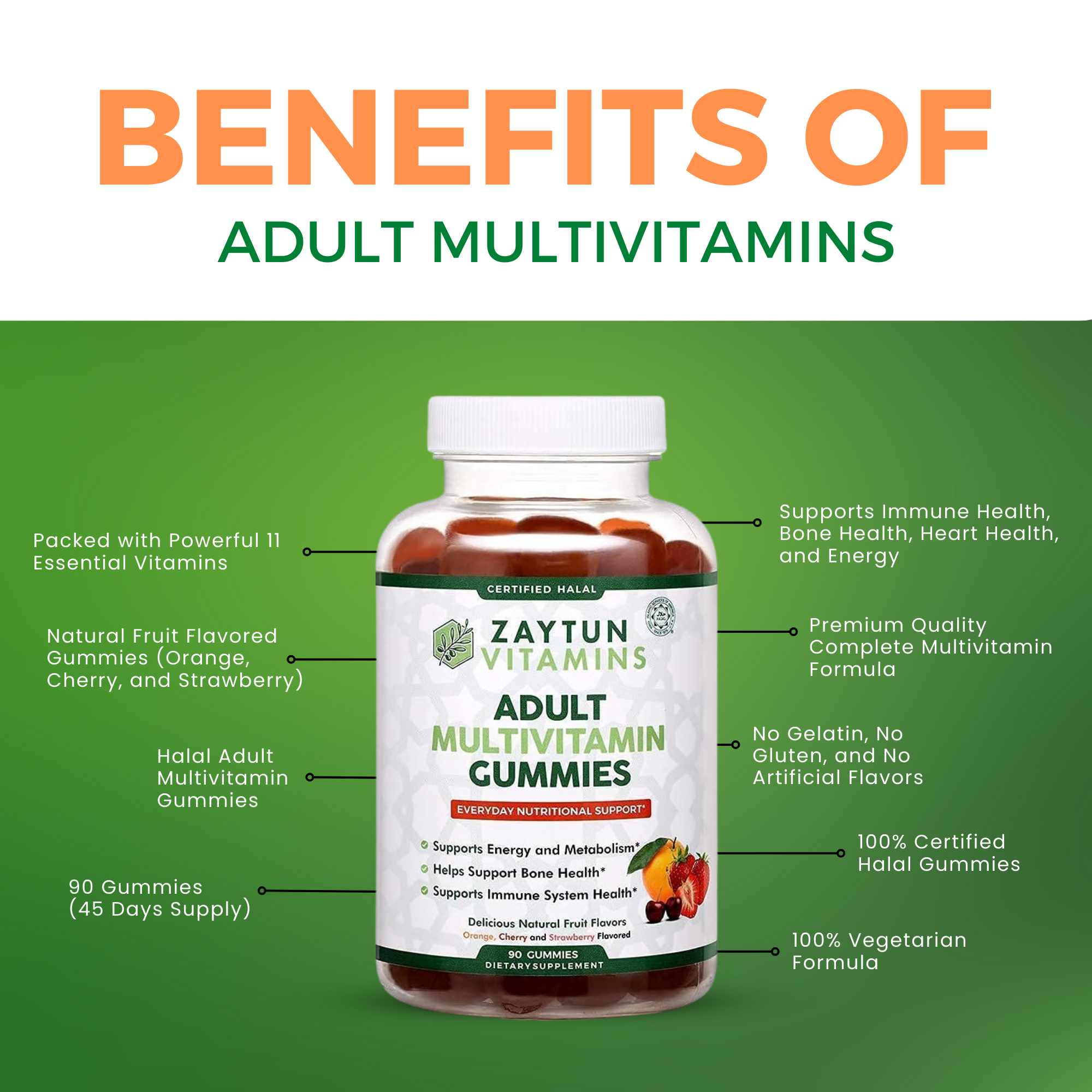 Halal Adult Multivitamin Gummies (3Pack)-thumbmail-4