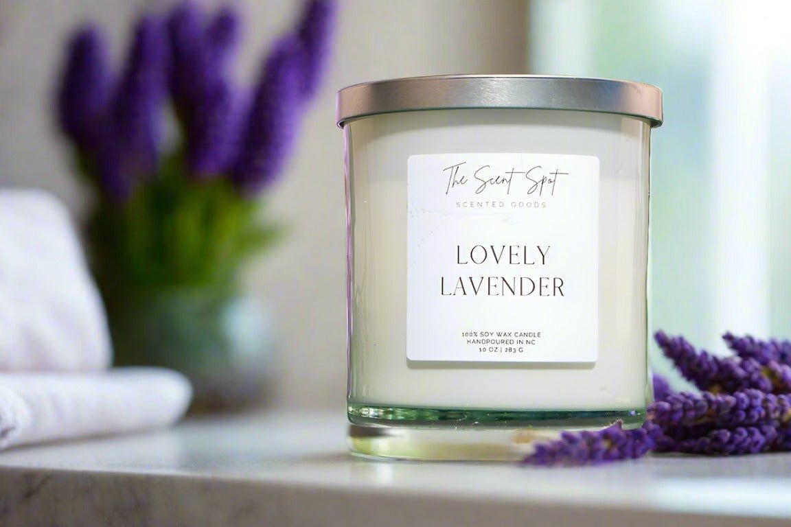 Lovely Lavender Candle-thumbmail-2