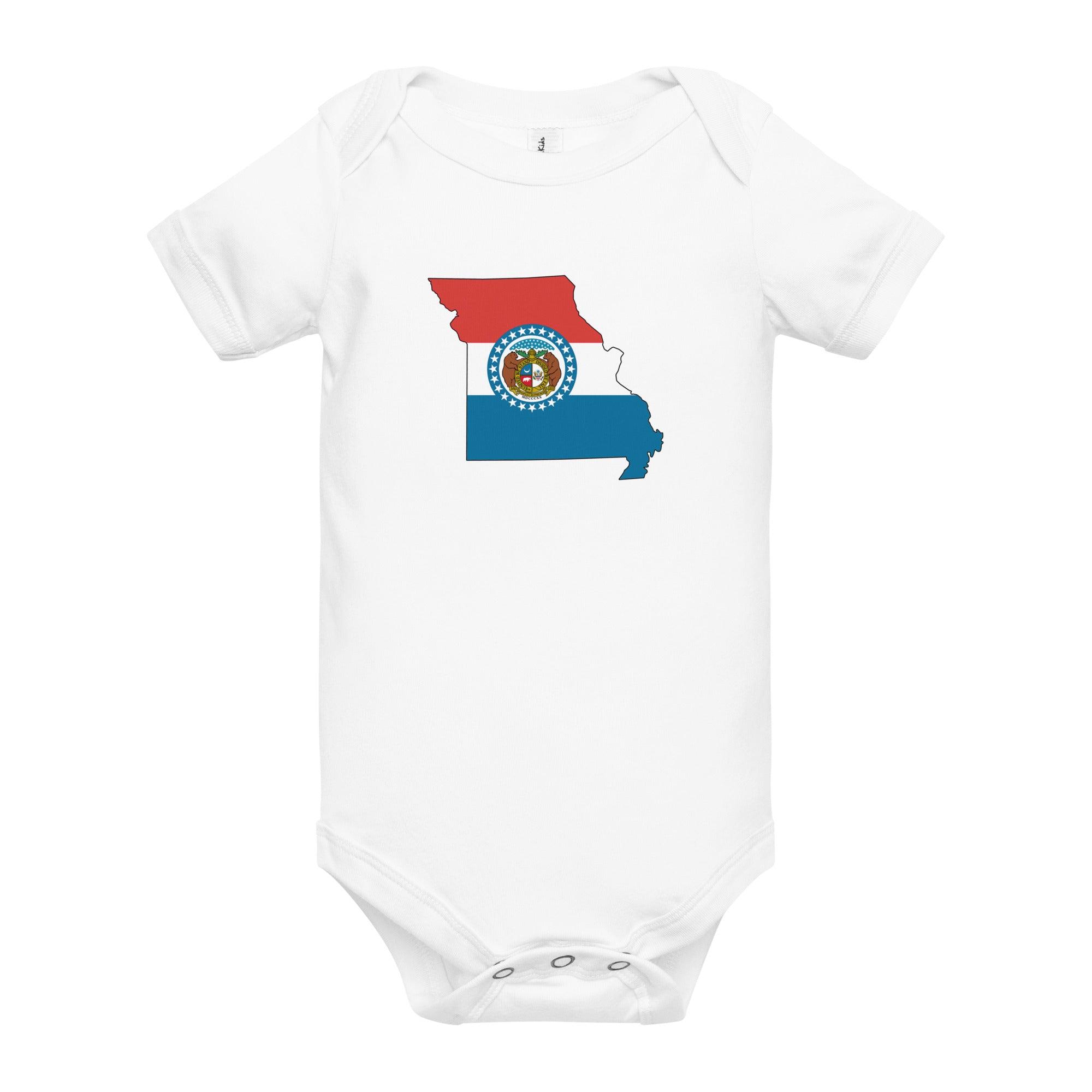 Missouri Flag Baby Onesie-thumbmail-1
