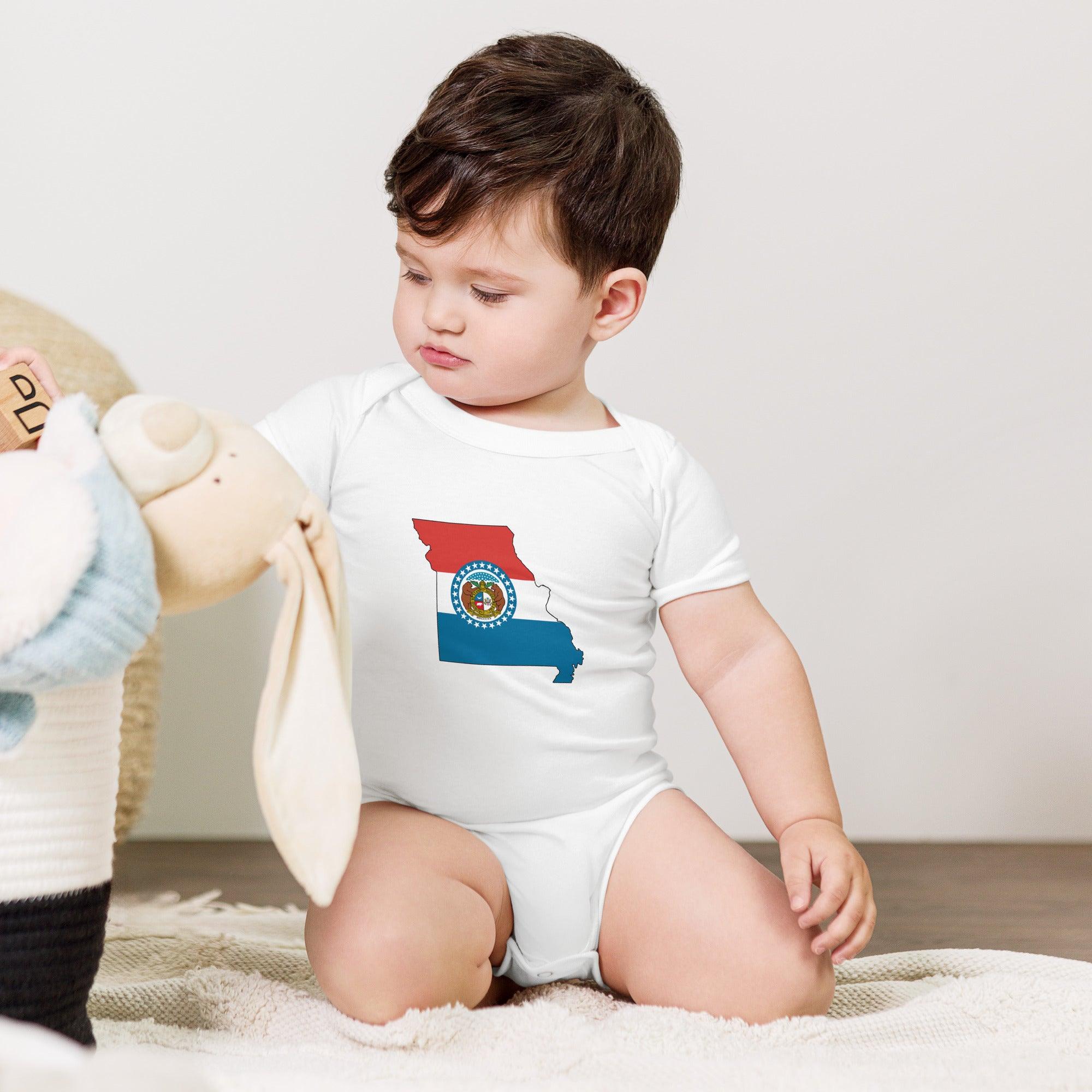 Missouri Flag Baby Onesie-thumbmail-2