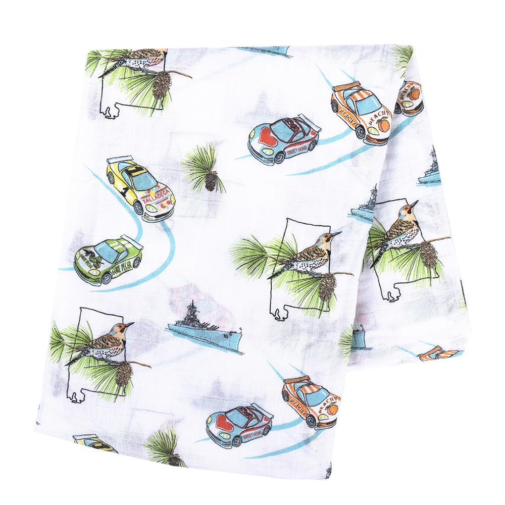 Muslin Swaddle Baby Blanket: Alabama-thumbmail-3