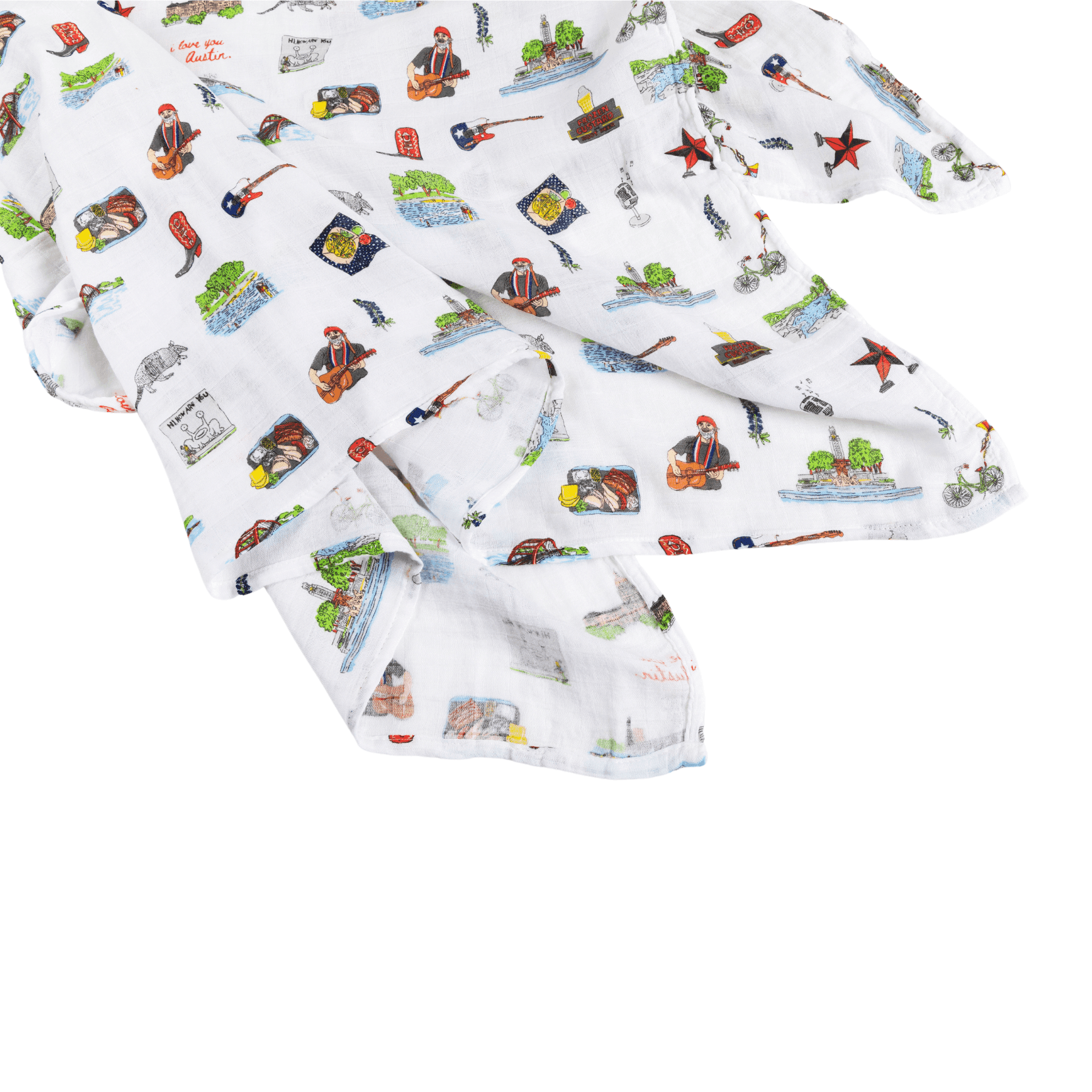 Muslin Swaddle Baby Blanket: Austin-thumbmail-6