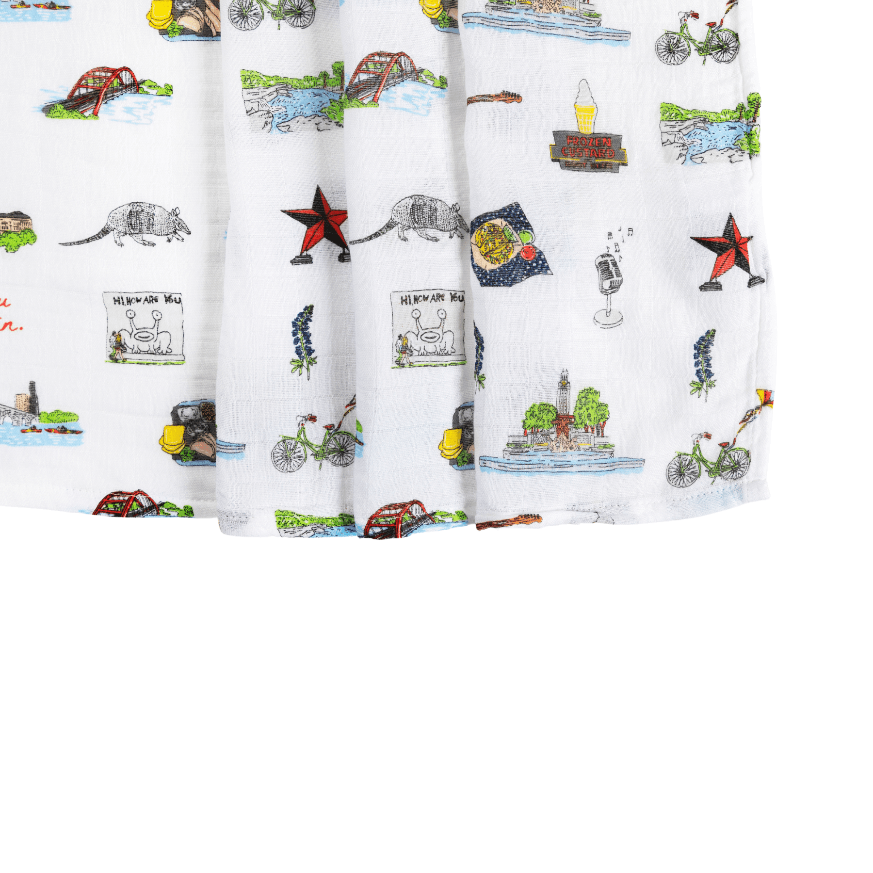 Muslin Swaddle Baby Blanket: Austin-thumbmail-7