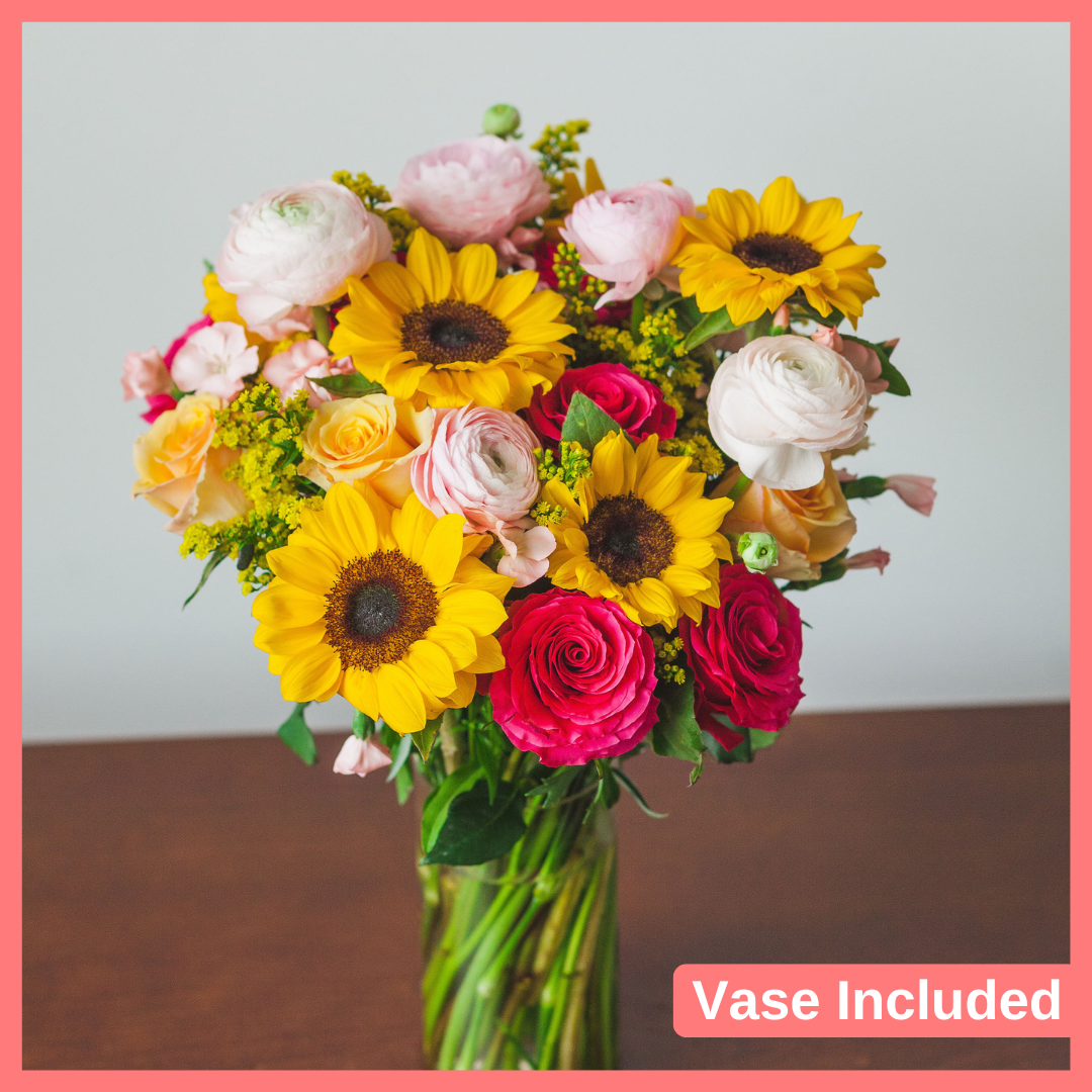 Thanksgiving Bouquet With Vase-thumbmail-5