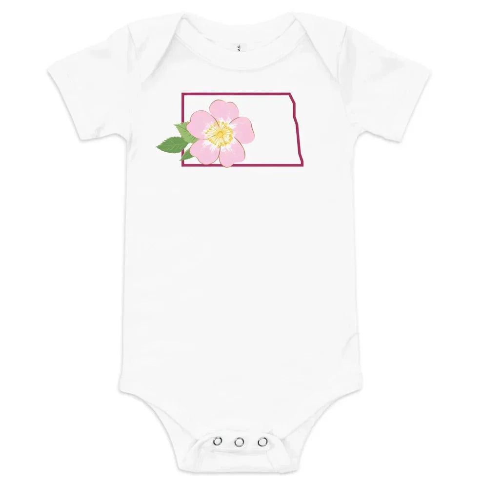 North Dakota Baby Onesie-thumbmail-3