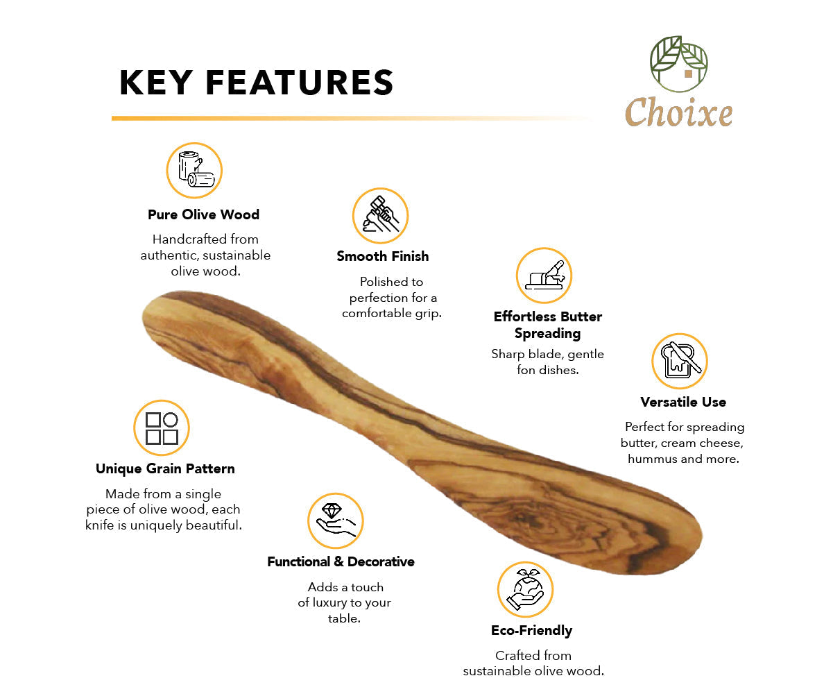 Mediterranean Olive Wood Butter Knife-thumbmail-8