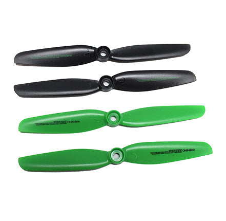 Contixo 4-Pcs Main Blades Propellers Extra Spare Replacement Parts for Contixo F20 RC Quadcopter Drones Black/Green-thumbmail-5