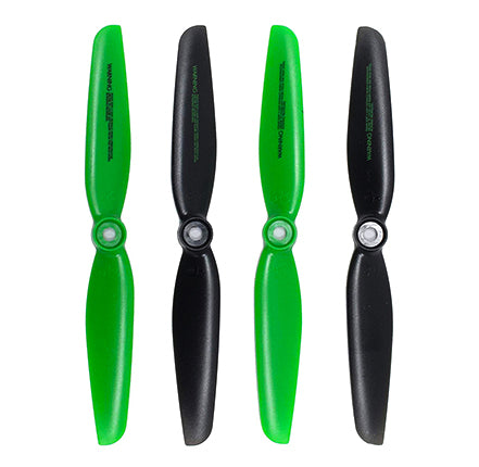 Contixo 4-Pcs Main Blades Propellers Extra Spare Replacement Parts for Contixo F20 RC Quadcopter Drones Black/Green-thumbmail-1