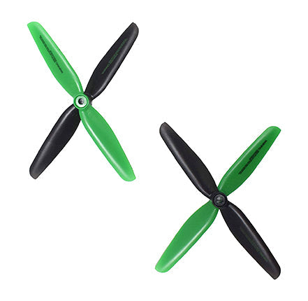Contixo 4-Pcs Main Blades Propellers Extra Spare Replacement Parts for Contixo F20 RC Quadcopter Drones Black/Green-thumbmail-2
