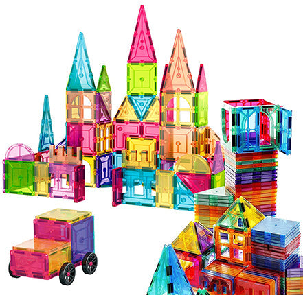 Contixo ST4 Magnetic Tiles 112 PCs 3D Building Blocks-thumbmail-3