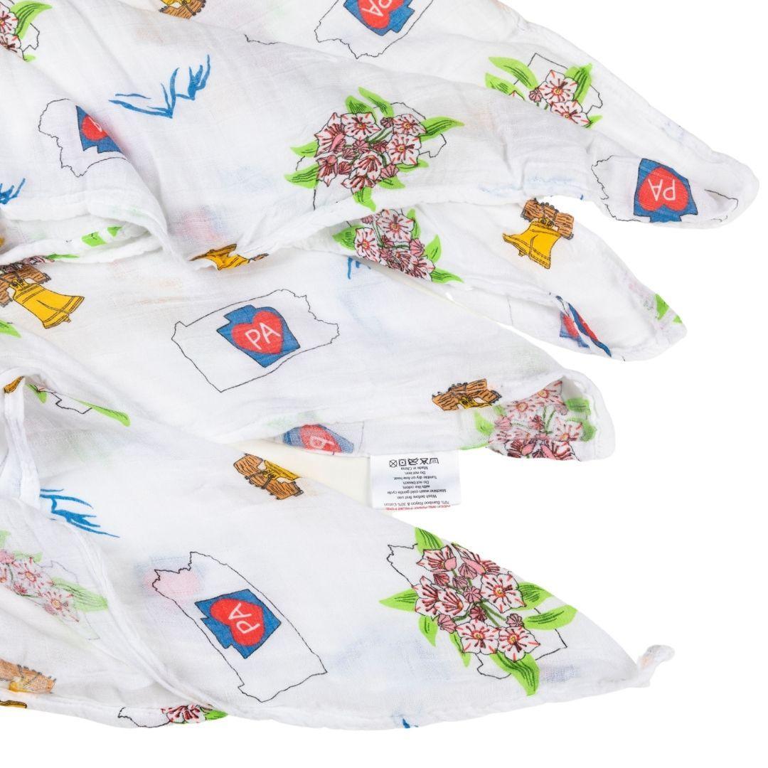 Pennsylvania Baby Muslin Swaddle Receiving Blanket-thumbmail-4