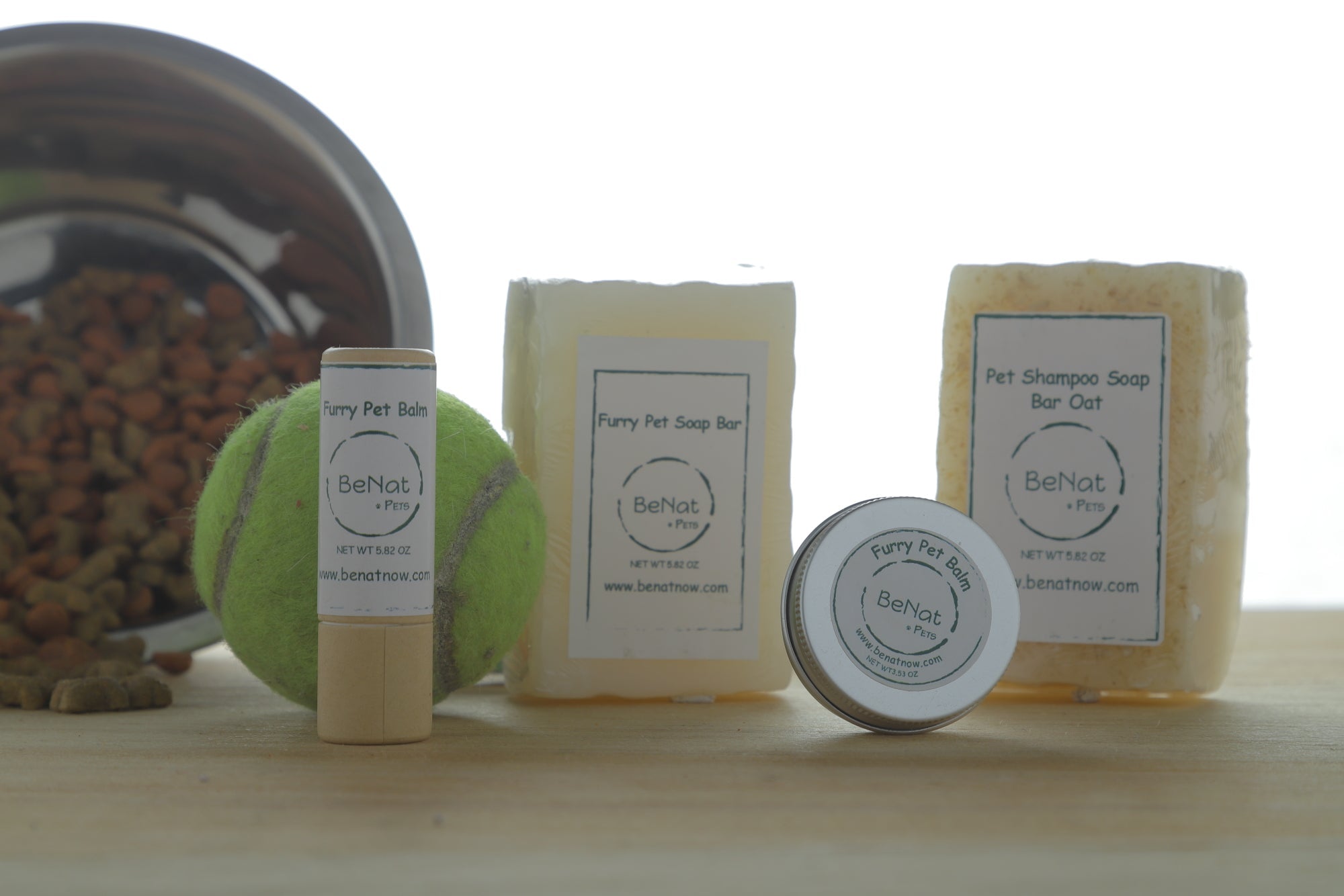 BeNat Pets. All-Natural Furry Pet Soap Bar. 5.8 Oz.-thumbmail-2