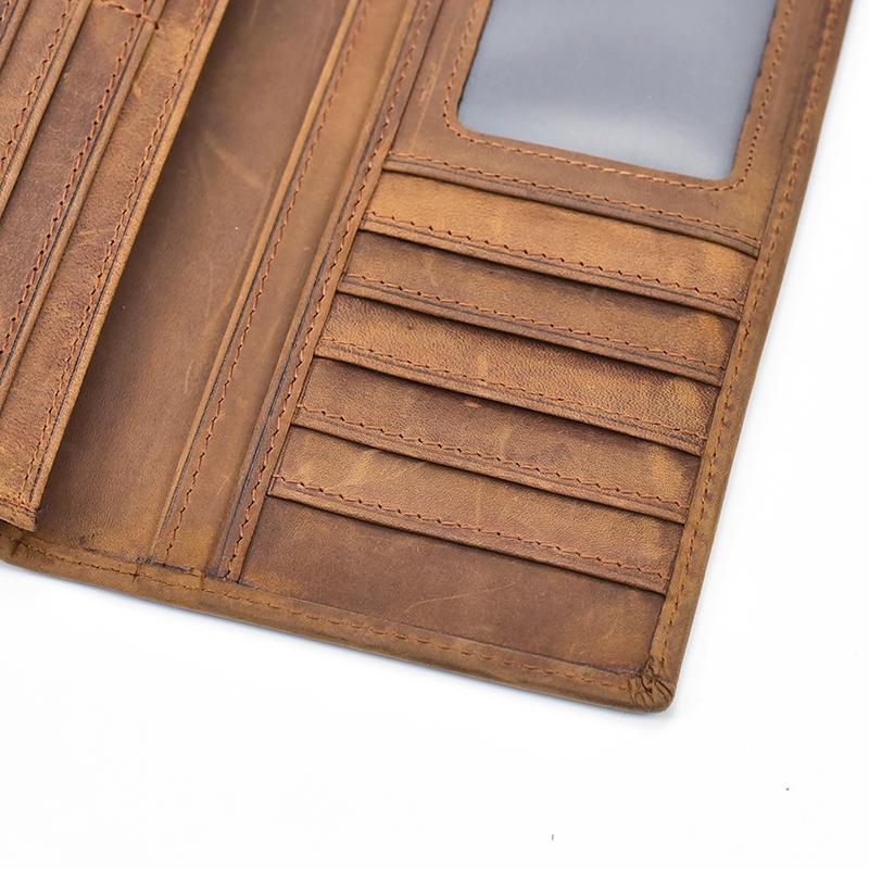 The Pathfinder Bifold Wallet | Genuine Leather Pocket Book-thumbmail-2