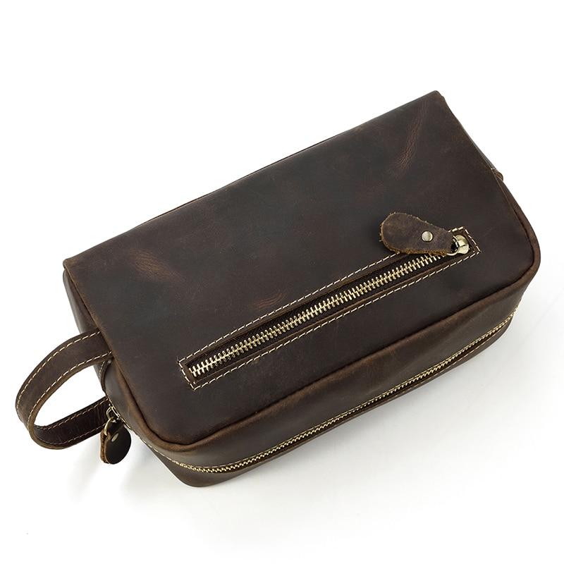 The Wanderer Toiletry Bag | Genuine Leather Toiletry Bag-thumbmail-3