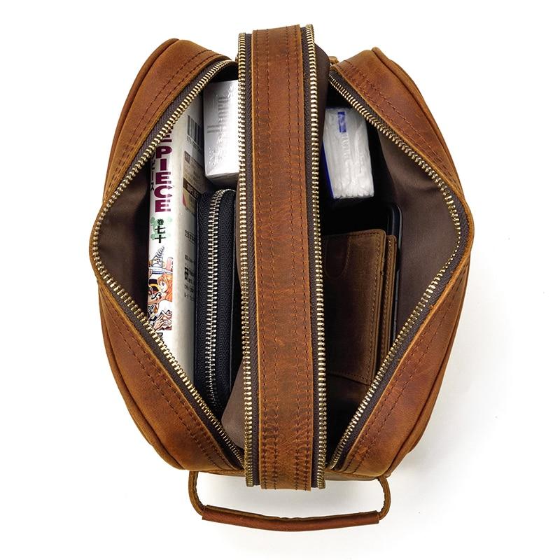 The Nomad Toiletry Bag | Genuine Leather Travel Toiletry Bag-thumbmail-7