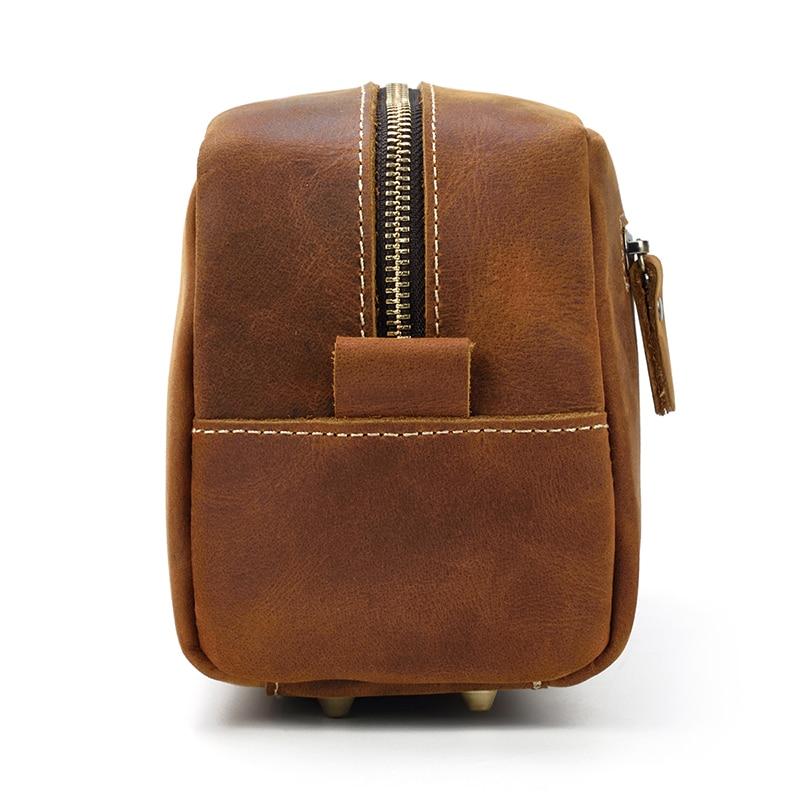 The Wanderer Toiletry Bag | Genuine Leather Toiletry Bag-thumbmail-5