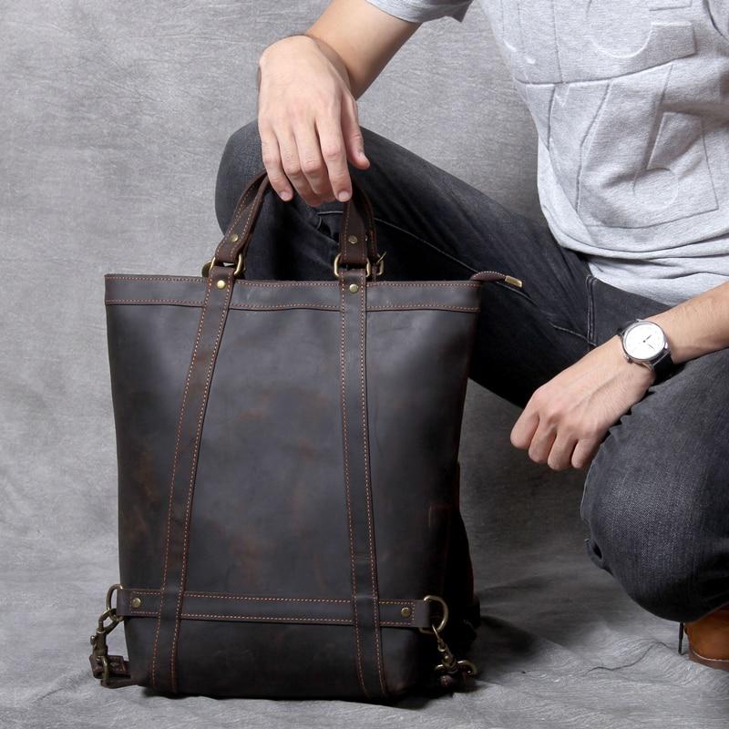 The Icarus | Handmade Vintage Leather Backpack-thumbmail-5