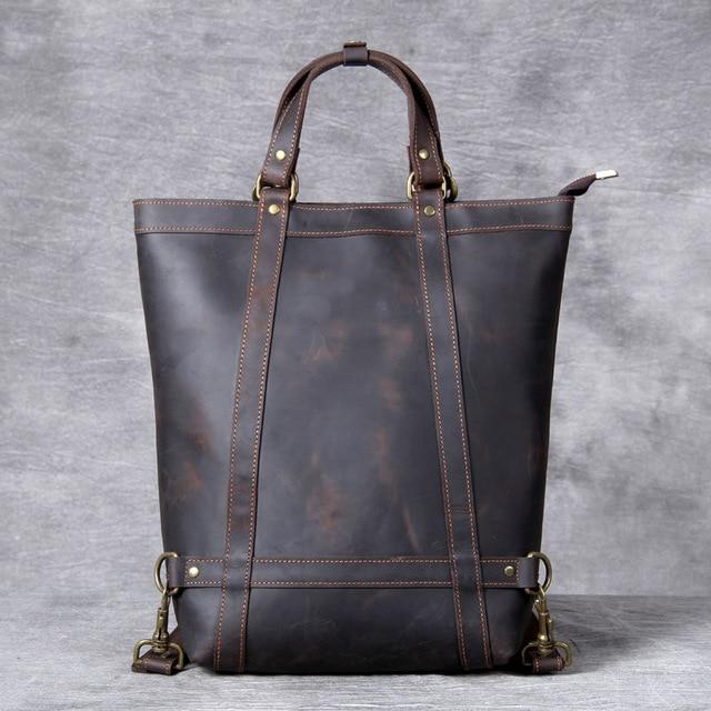 The Icarus | Handmade Vintage Leather Backpack-thumbmail-4